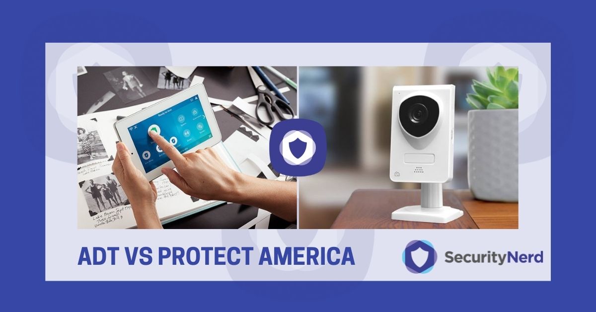 ADT vs Protect America Home Security | SecurityNerd