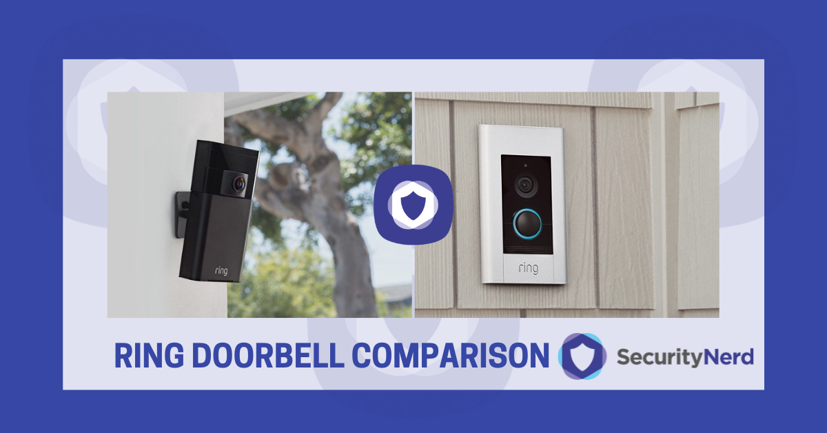 Ring Doorbell Comparison Which is Best? SecurityNerd