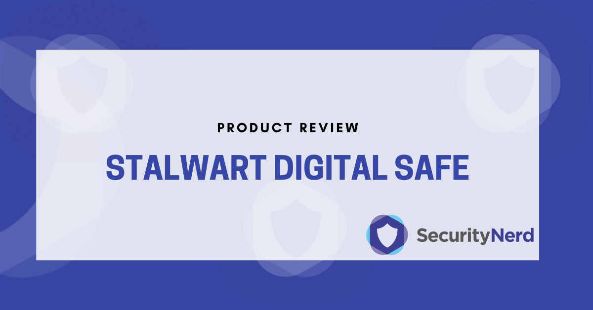 Stalwart Digital Safe Manual